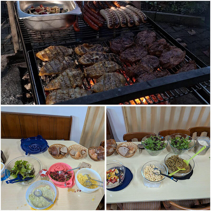 Gut besuchtes Grillfest